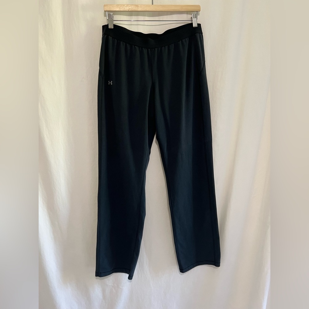 Under Armour Black Athletic Pants Elastic Waist
